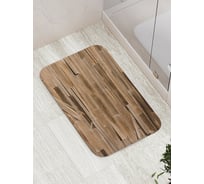 Коврик противоскользящий JoyArty "Деревянные доски" для ванной, сауны, бассейна, bath_20379