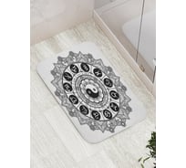 Коврик противоскользящий JoyArty "Зодиакальный Инь и ян" для ванной, сауны, бассейна, bath_18593