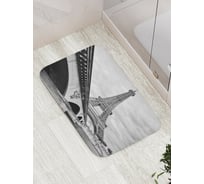 Коврик противоскользящий JoyArty "За мостом слава Парижа" для ванной, сауны, бассейна, bath_16218