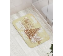 Коврик противоскользящий JoyArty "Елка красавица" для ванной, сауны, бассейна, bath_20012