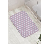 Коврик противоскользящий JoyArty "Новогодний снеговик" для ванной, сауны, бассейна, bath_378426