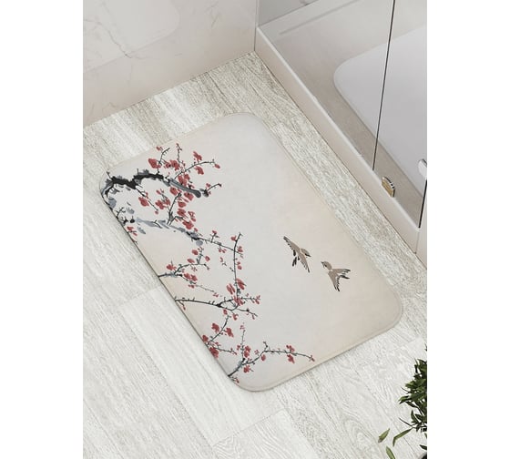 Коврик противоскользящий JoyArty "Любовь природы" для ванной, сауны, бассейна, bath_9113 1