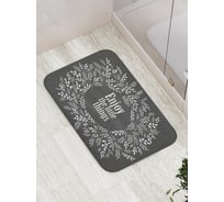 Коврик противоскользящий JoyArty "Счастье в мелочах" для ванной, сауны, бассейна, bath_67466