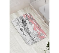 Коврик противоскользящий JoyArty "Строгая Япония" для ванной, сауны, бассейна, bath_15815