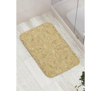 Коврик противоскользящий JoyArty "Полевые завитки" для ванной, сауны, бассейна, bath_13536