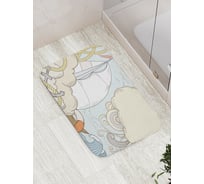 Коврик противоскользящий JoyArty "Морская буря" для ванной, сауны, бассейна, bath_15911