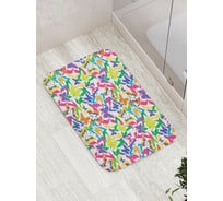 Коврик противоскользящий JoyArty "Движение Жизни Искусства" для ванной, сауны, бассейна, bath_15898