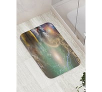 Коврик противоскользящий JoyArty "Непредсказуемая погода" для ванной, сауны, бассейна, bath_15820