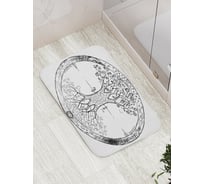 Коврик противоскользящий JoyArty "Символьное дерево" для ванной, сауны, бассейна, bath_16023