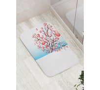 Коврик противоскользящий JoyArty "Любовные ветки" для ванной, сауны, бассейна, bath_16032