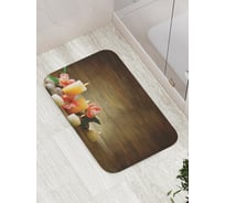 Коврик противоскользящий JoyArty "Натюрморт со свечами" для ванной, сауны, бассейна, bath_16375
