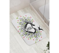 Коврик противоскользящий JoyArty "Дом, милый дом" для ванной, сауны, бассейна, bath_16042