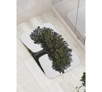 Коврик противоскользящий JoyArty "Темное дерево" для ванной, сауны, бассейна, bath_16041