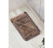 Коврик противоскользящий JoyArty "Деревяная дверь в сарай" для ванной, сауны, бассейна, bath_16404