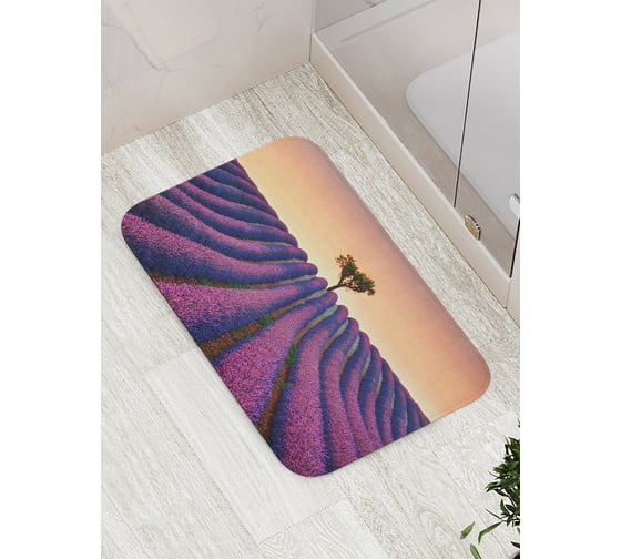 Коврик противоскользящий JoyArty "Цветочные грядки" для ванной, сауны, бассейна, bath_17245 1