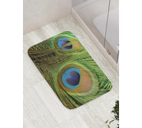 Коврик противоскользящий JoyArty "Фантазия с перьями" для ванной, сауны, бассейна, bath_17191
