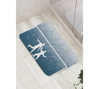 Коврик противоскользящий JoyArty "Гол!" для ванной, сауны, бассейна, bath_17304