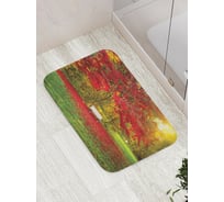 Коврик противоскользящий JoyArty "Краснеющий парк" для ванной, сауны, бассейна, bath_17610