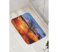 Коврик противоскользящий JoyArty "Прибрежное дерево" для ванной, сауны, бассейна, bath_17596