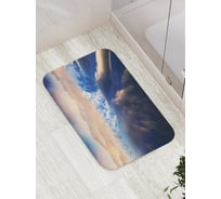 Коврик противоскользящий JoyArty "Космические горы" для ванной, сауны, бассейна, bath_17605