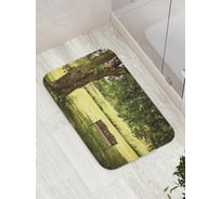 Коврик противоскользящий JoyArty "Собрать мысли" для ванной, сауны, бассейна, bath_17636