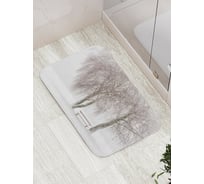 Коврик противоскользящий JoyArty "Деревянная арка" для ванной, сауны, бассейна, bath_17630