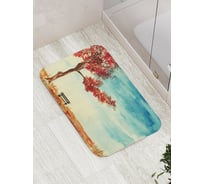 Коврик противоскользящий JoyArty "Мысли летят" для ванной, сауны, бассейна, bath_17645