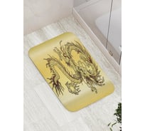 Коврик противоскользящий JoyArty "Яростный дракон" для ванной, сауны, бассейна, bath_17911