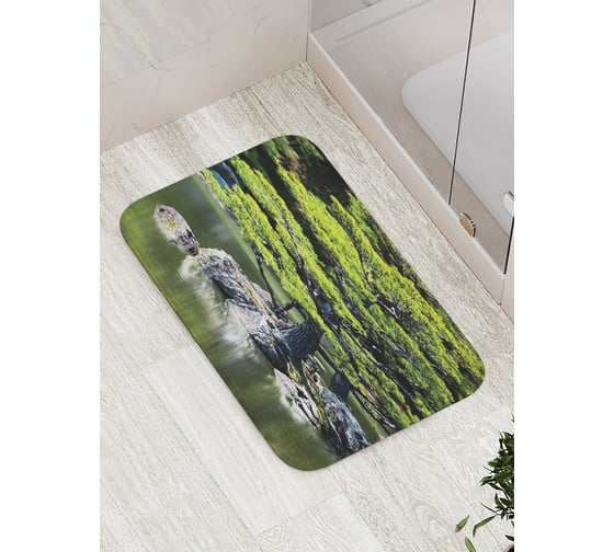 Коврик противоскользящий JoyArty "Японский сад" для ванной, сауны, бассейна, bath_17886 1