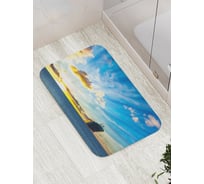 Коврик противоскользящий JoyArty "Дорога от солнца" для ванной, сауны, бассейна, bath_17816