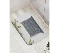 Коврик противоскользящий JoyArty "Забитое окно" для ванной, сауны, бассейна, bath_18001