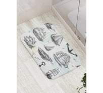 Коврик противоскользящий JoyArty "Сон моряка" для ванной, сауны, бассейна, bath_17714