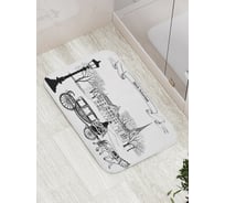 Коврик противоскользящий JoyArty "Конная повозка" для ванной, сауны, бассейна, bath_18168