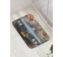 Коврик противоскользящий JoyArty "Граффити автомобиль" для ванной, сауны, бассейна, bath_18224