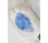 Коврик противоскользящий JoyArty "Облачные звезды" для ванной, сауны, бассейна, bath_18404