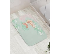 Коврик противоскользящий JoyArty "Звездная рыба" для ванной, сауны, бассейна, bath_18312