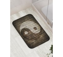 Коврик противоскользящий JoyArty "Инь и ян декорация" для ванной, сауны, бассейна, bath_18582