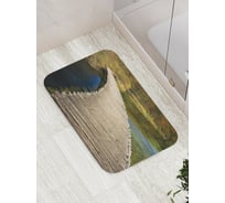 Коврик противоскользящий JoyArty "Мостик на другой берег" для ванной, сауны, бассейна, bath_16089