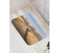 Коврик противоскользящий JoyArty "Дорога в осень" для ванной, сауны, бассейна, bath_16091