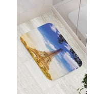 Коврик противоскользящий JoyArty "Франция согревает" для ванной, сауны, бассейна, bath_16225