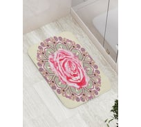 Коврик противоскользящий JoyArty "Огромная роза" для ванной, сауны, бассейна, bath_16054