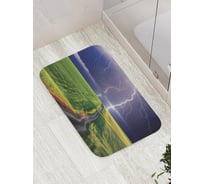 Коврик противоскользящий JoyArty "Арка из молний" для ванной, сауны, бассейна, bath_16321