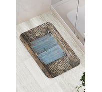 Коврик противоскользящий JoyArty "Старая деревяная дверь" для ванной, сауны, бассейна, bath_16403