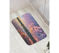 Коврик противоскользящий JoyArty "Розовые барашки" для ванной, сауны, бассейна, bath_16570