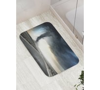 Коврик противоскользящий JoyArty "Смерч и молнии" для ванной, сауны, бассейна, bath_16334