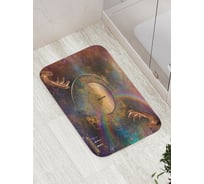 Коврик противоскользящий JoyArty "Смысл жизни" для ванной, сауны, бассейна, bath_18185