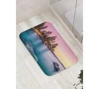 Коврик противоскользящий JoyArty "Лесные берега" для ванной, сауны, бассейна, bath_18435