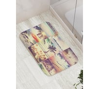 Коврик противоскользящий JoyArty "Экзотические фантазии" для ванной, сауны, бассейна, bath_18447