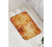Коврик противоскользящий JoyArty "Дорога к сокровищам" для ванной, сауны, бассейна, bath_18560