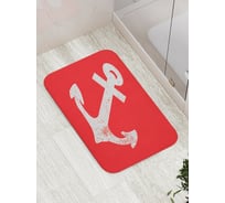 Коврик противоскользящий JoyArty "Старость якоря" для ванной, сауны, бассейна, bath_6545